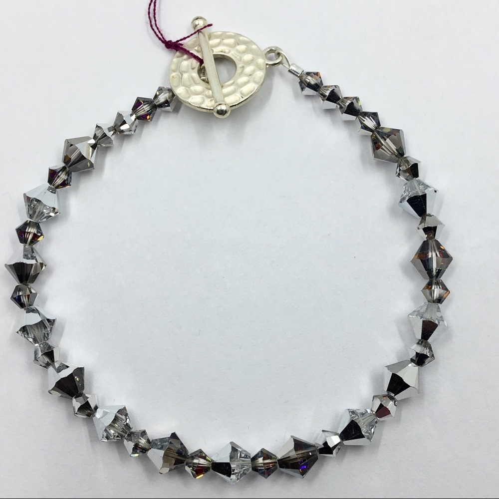 Handmade Swarovski crystal bracelet